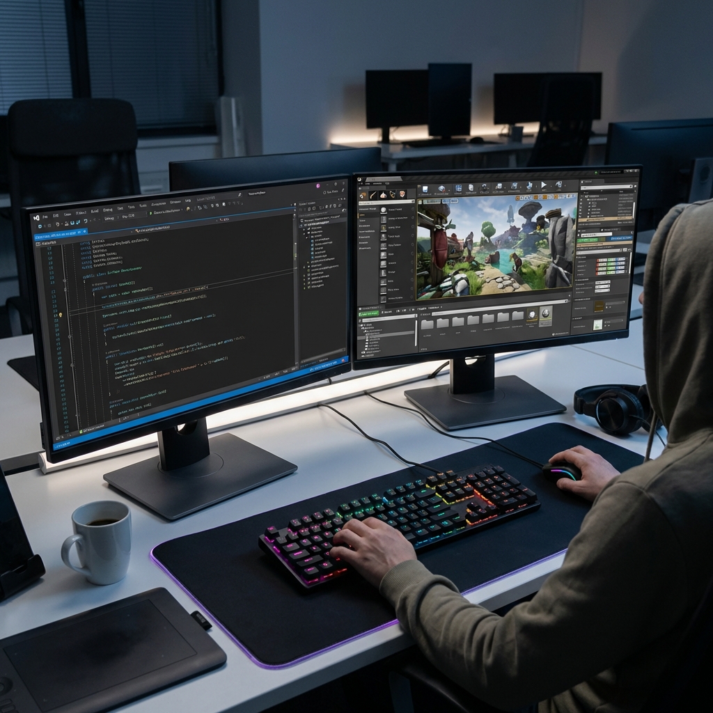 未経験からゲームエンジニアは無理？「やめとけ」と言われる3つの理由と内定率を上げるロードマップ【2026年版】 Hero