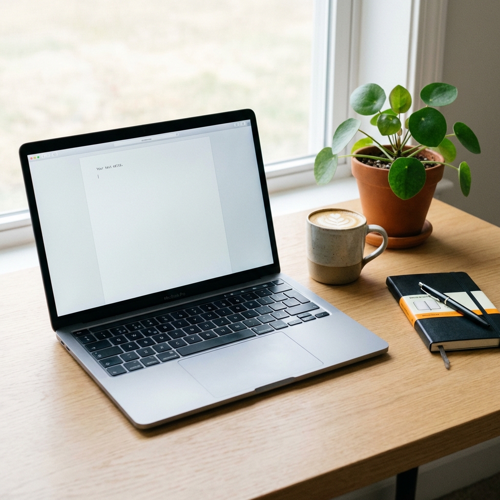 静かなデスク環境