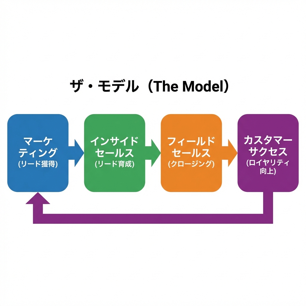 The Model（ザ・モデル）の解説図