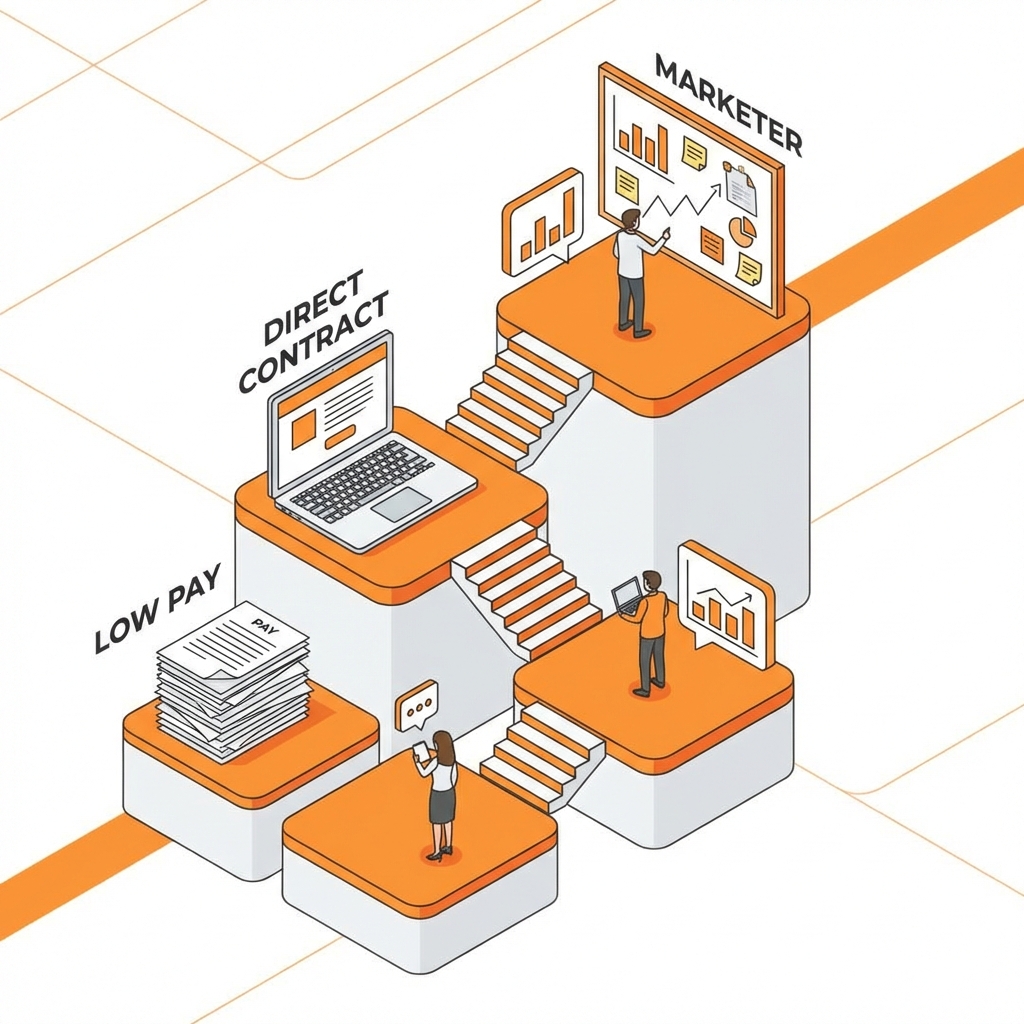 Webライターのキャリアロードマップ